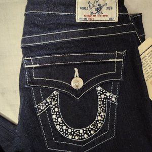 True Religion Becky Clear Crystal